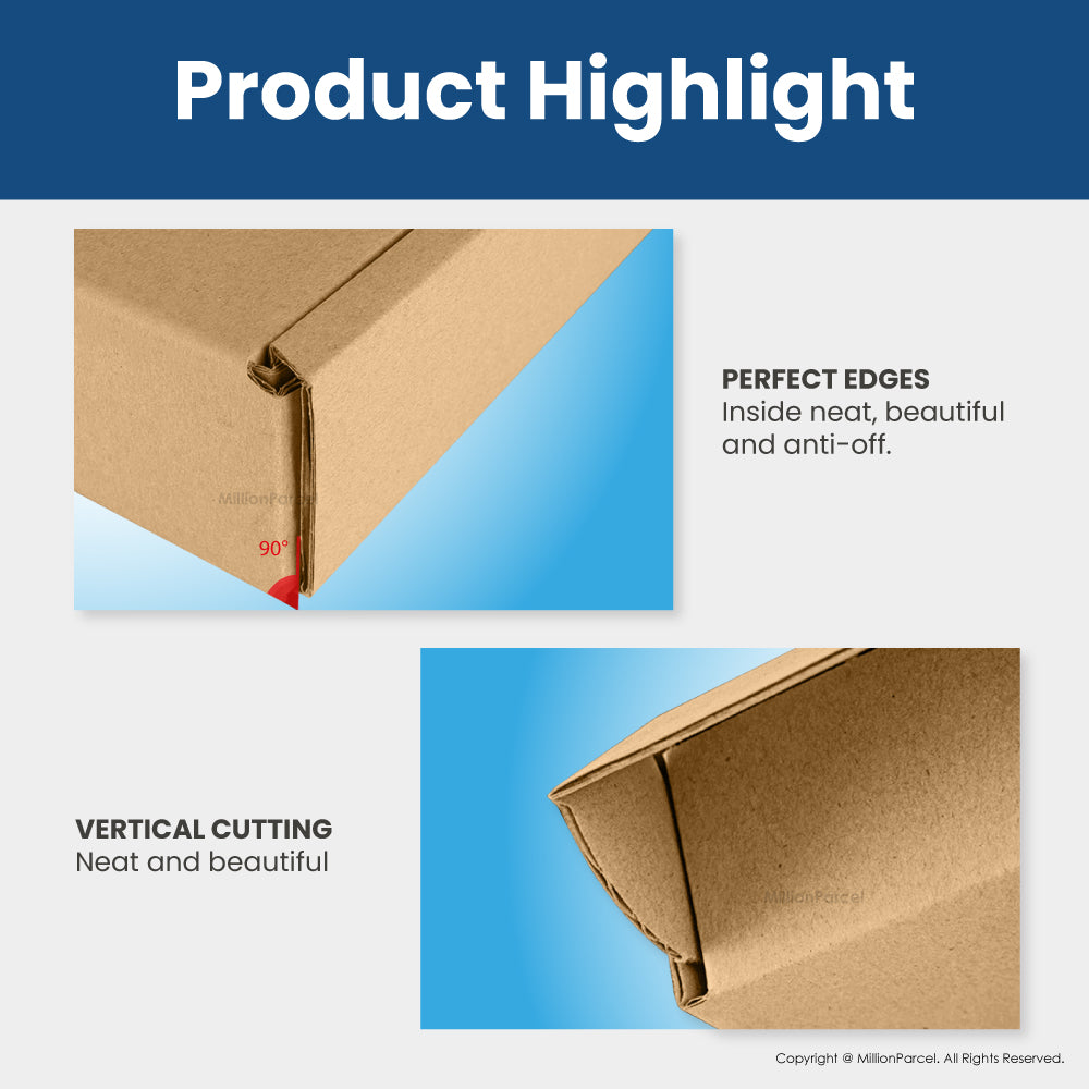 Carton Box - T Series | Die Cut Pizza Box style