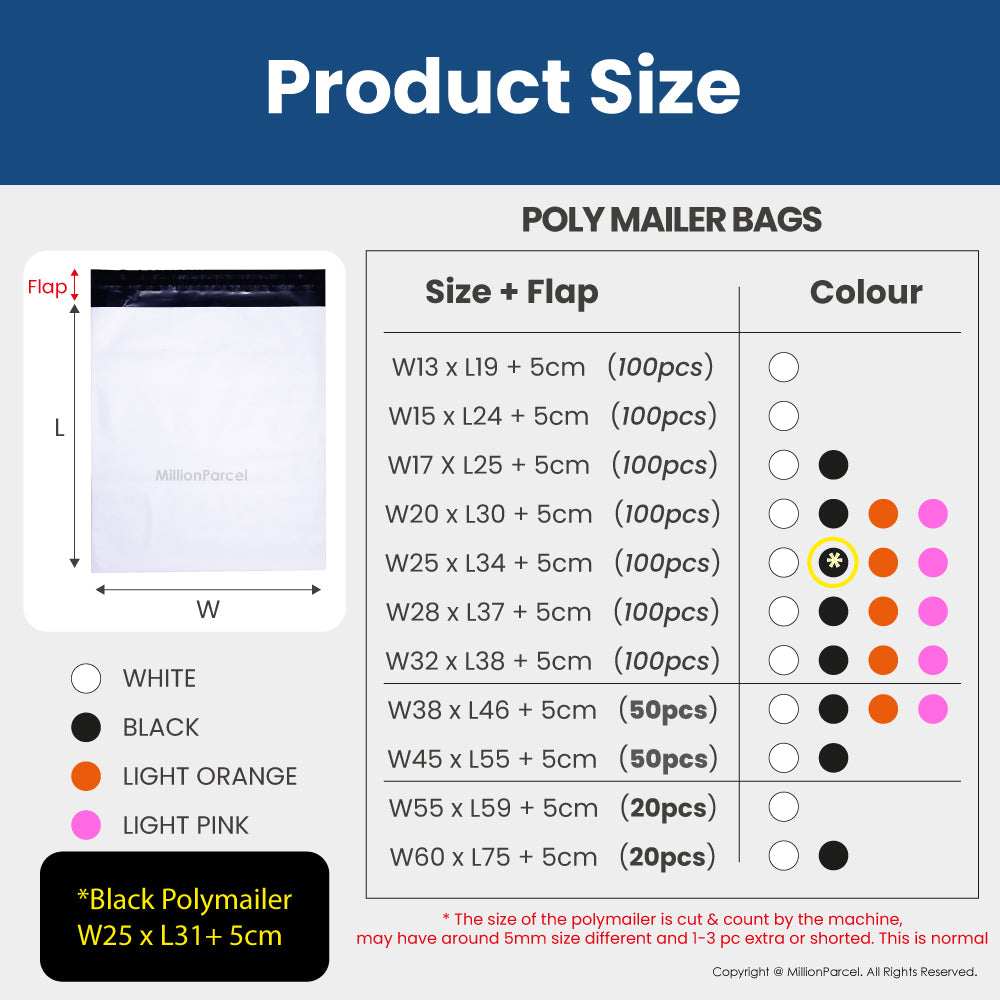 Poly Mailer Bag | Keep Your Products Safe and Secured