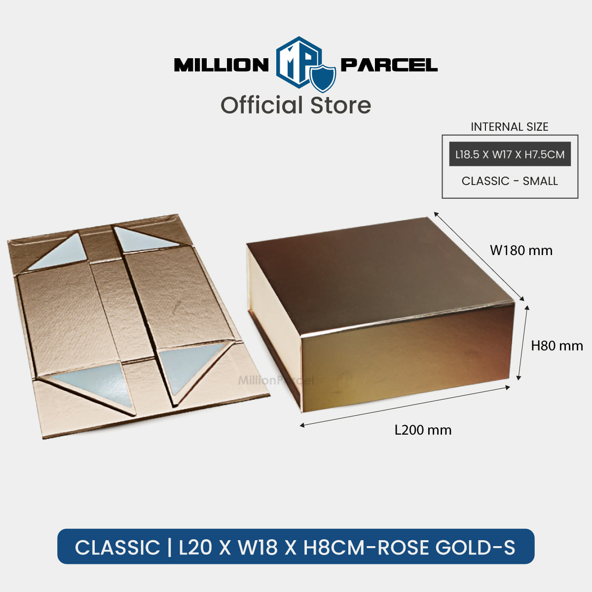 Premium Folding Gift Box | Magnetic Box | MillionParcel