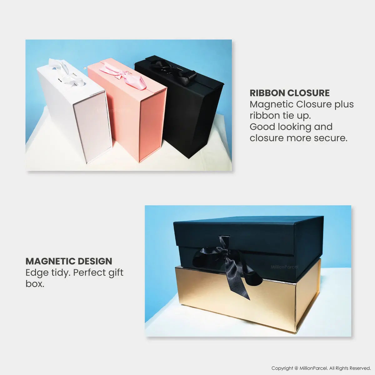 Premium Folding Gift Box | Magnetic Box - MillionParcel