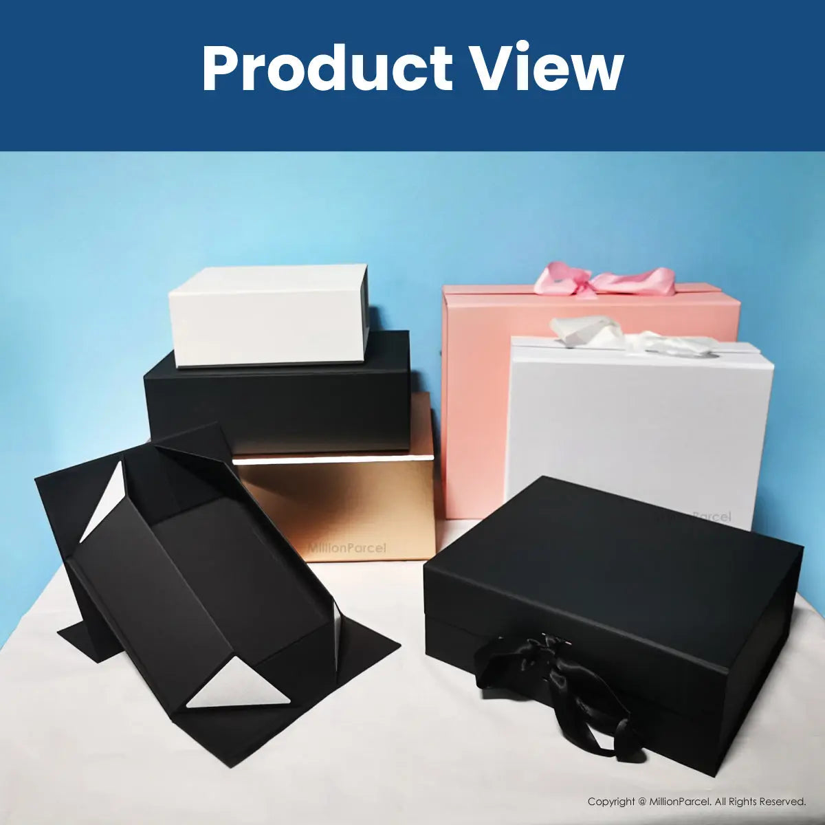 Premium Folding Gift Box | Magnetic Box - MillionParcel