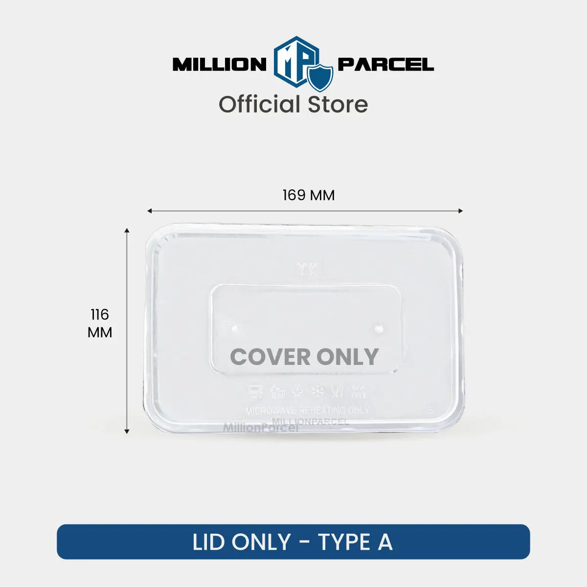 Disposable Plastic Food Container - MillionParcel