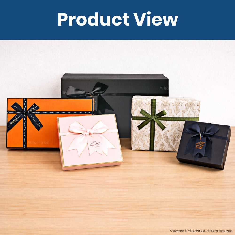 Premium Stackable Gift Box | Lid and Base Gift Boxes - MillionParcel