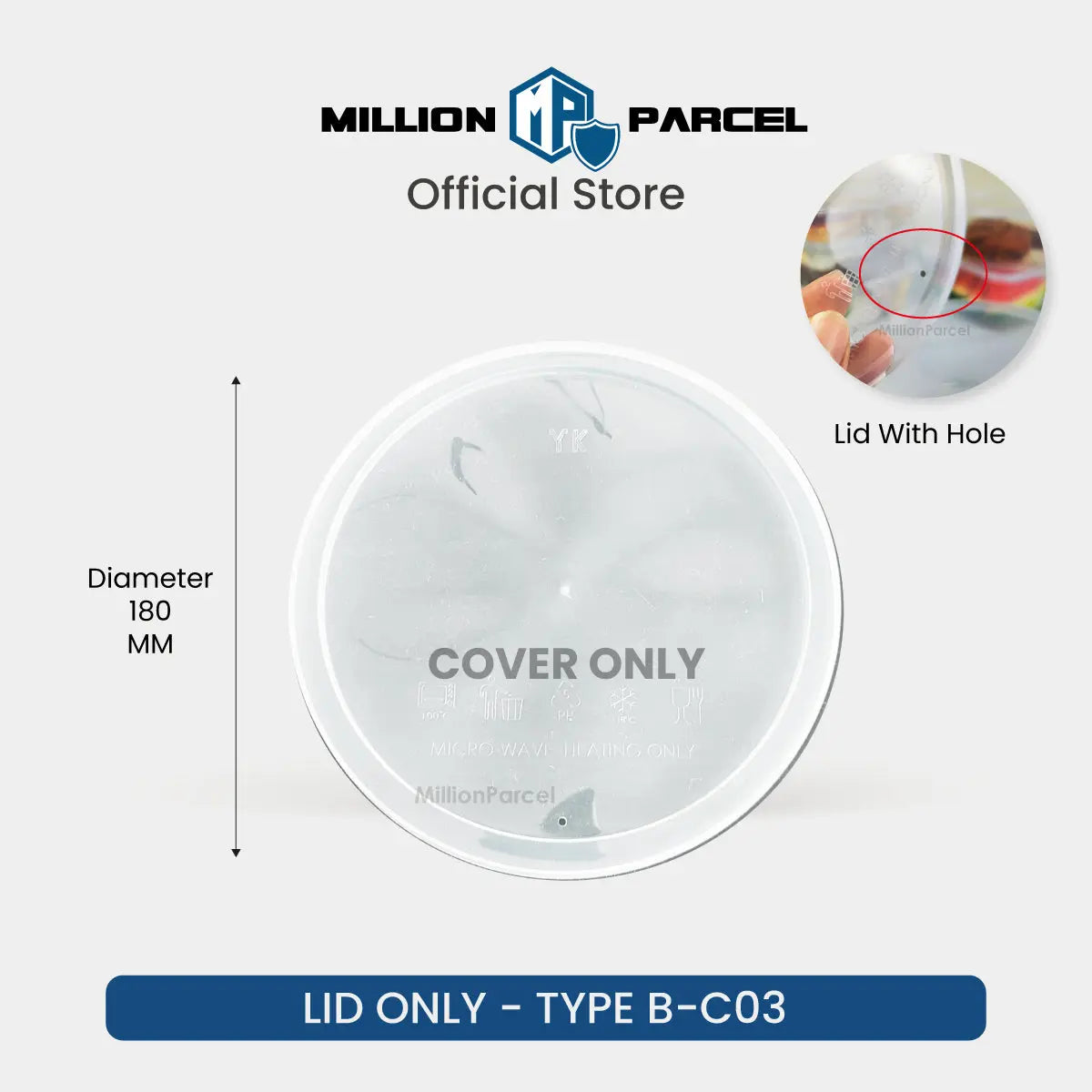 Disposable Plastic Food Container - MillionParcel