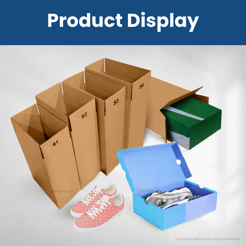 Hardboard and Paper Printed Shoe Box, for Packaging