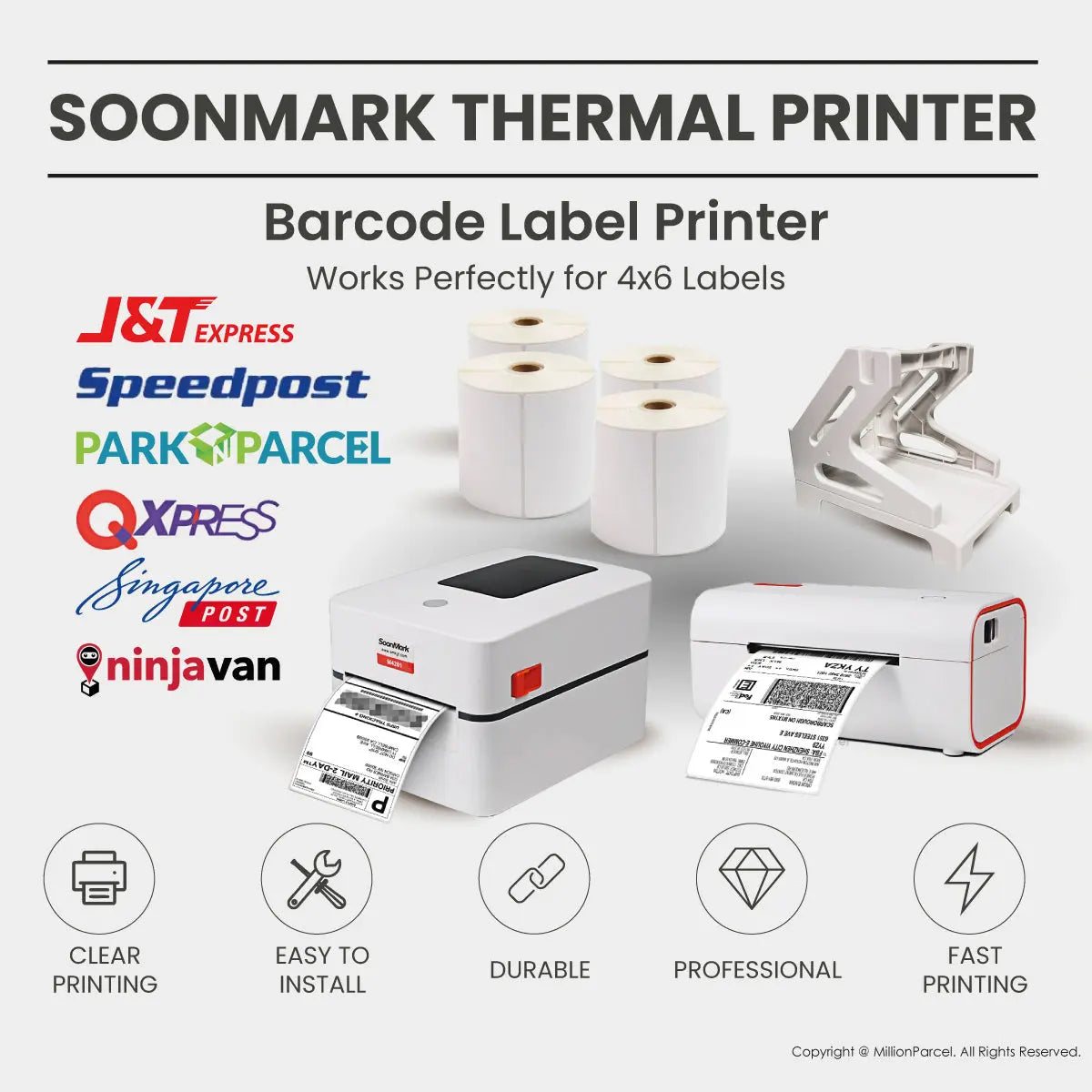 SoonMark Thermal Printer - MillionParcel