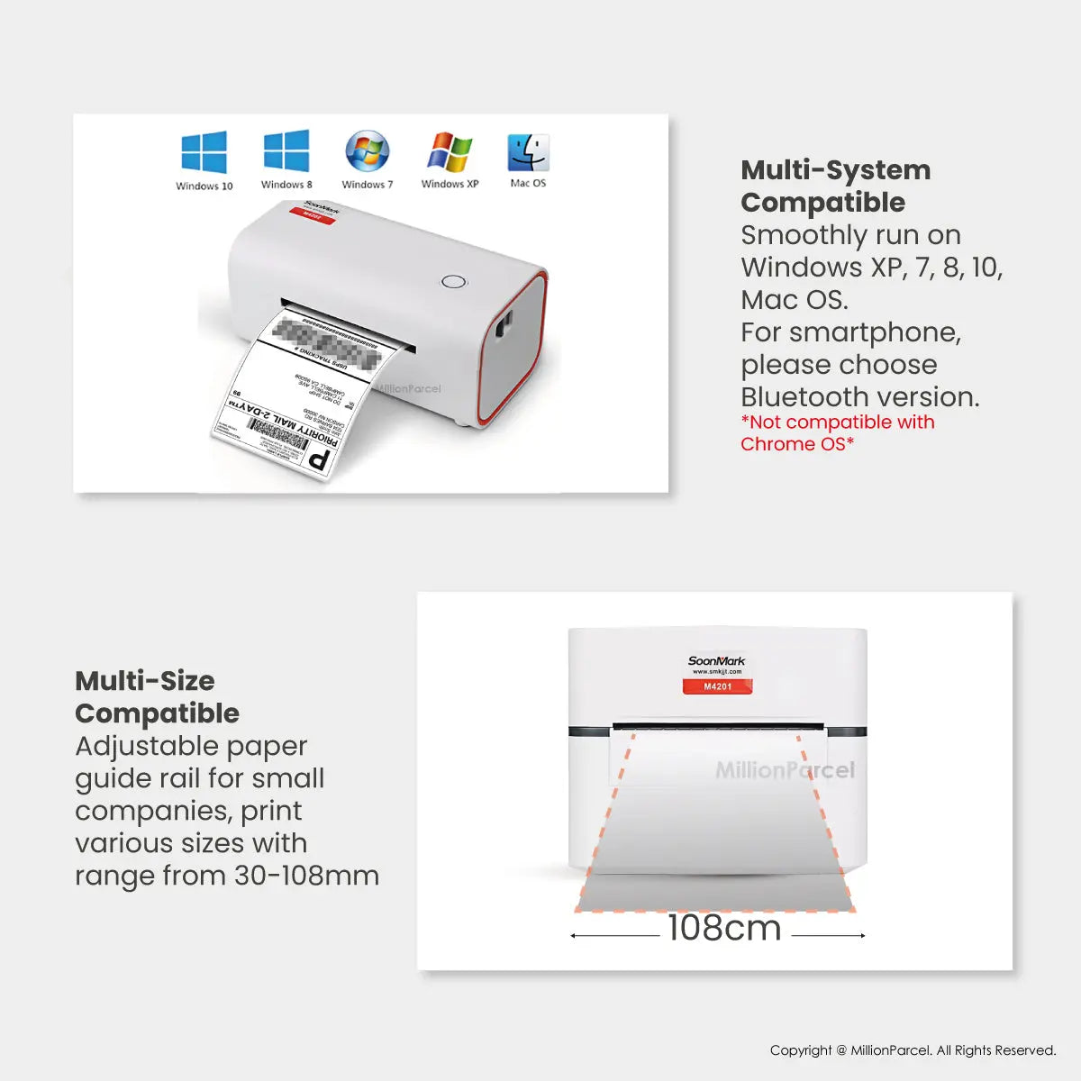 SoonMark Thermal Printer - MillionParcel