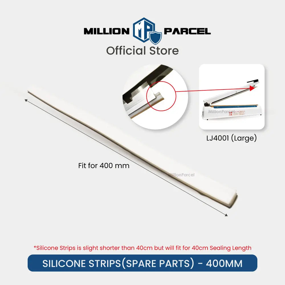 Sealing Machine Heat Wire + High Temperature cloth + Silicone Strips - MillionParcel