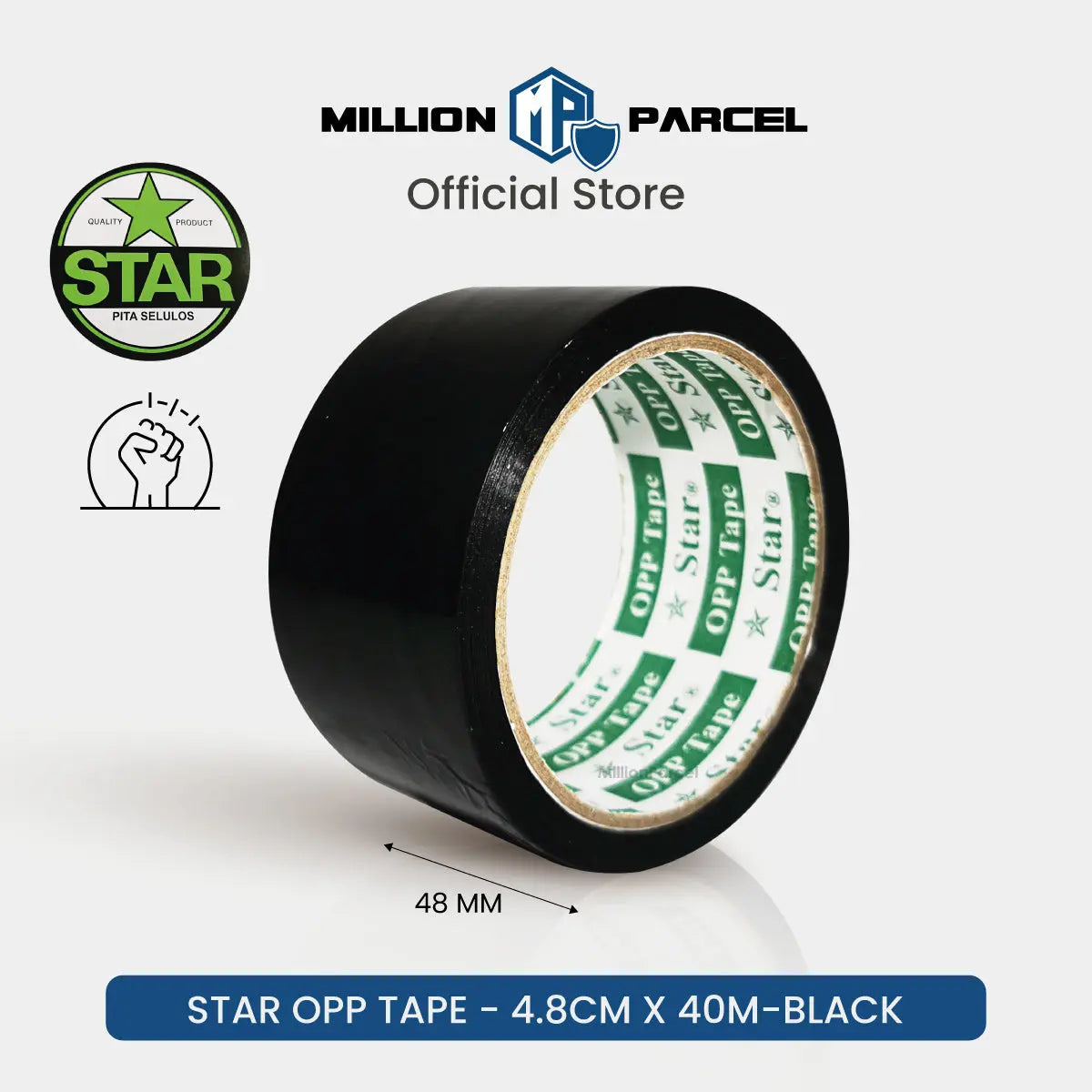 STAR Colour Opp Tape | Color Tape - MillionParcel