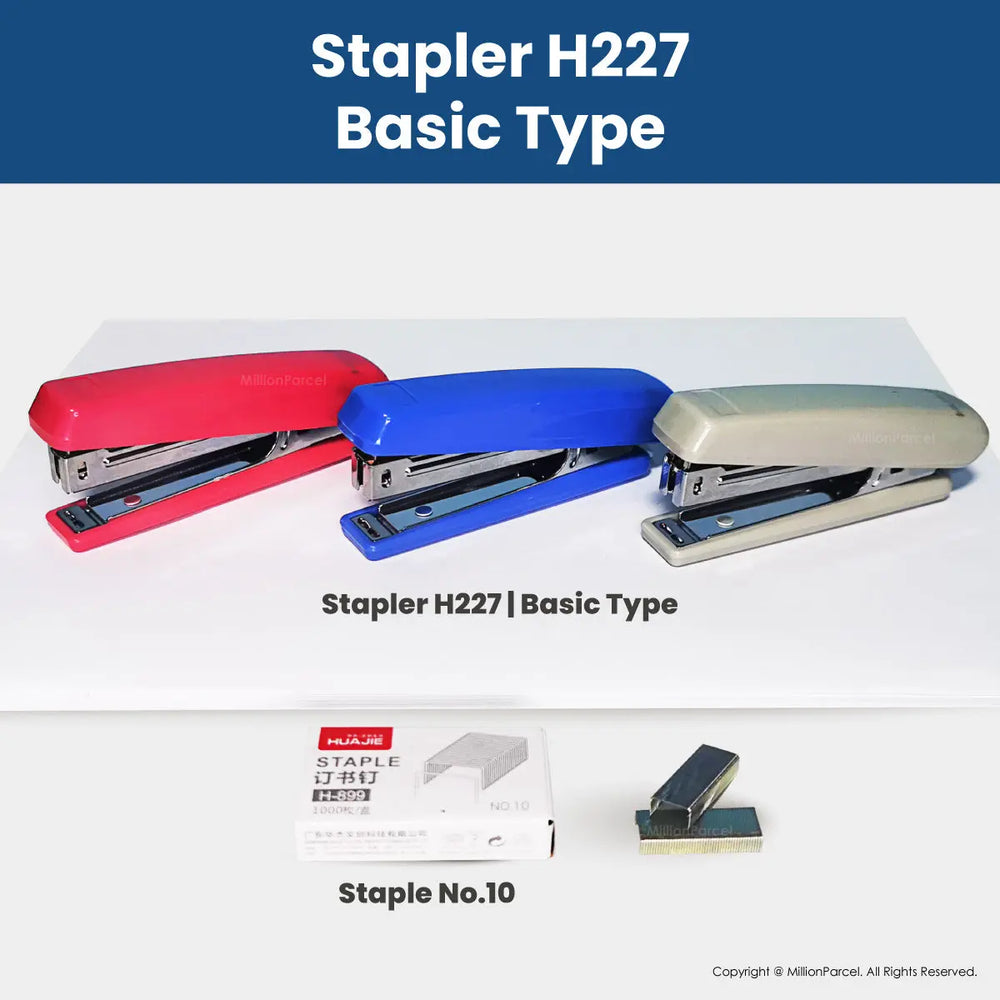 Twin Lever Stapler: 50% Less Effort | All type Stapler