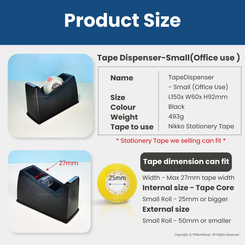 Stationery Tape Dispenser | Prefect for office & packing use