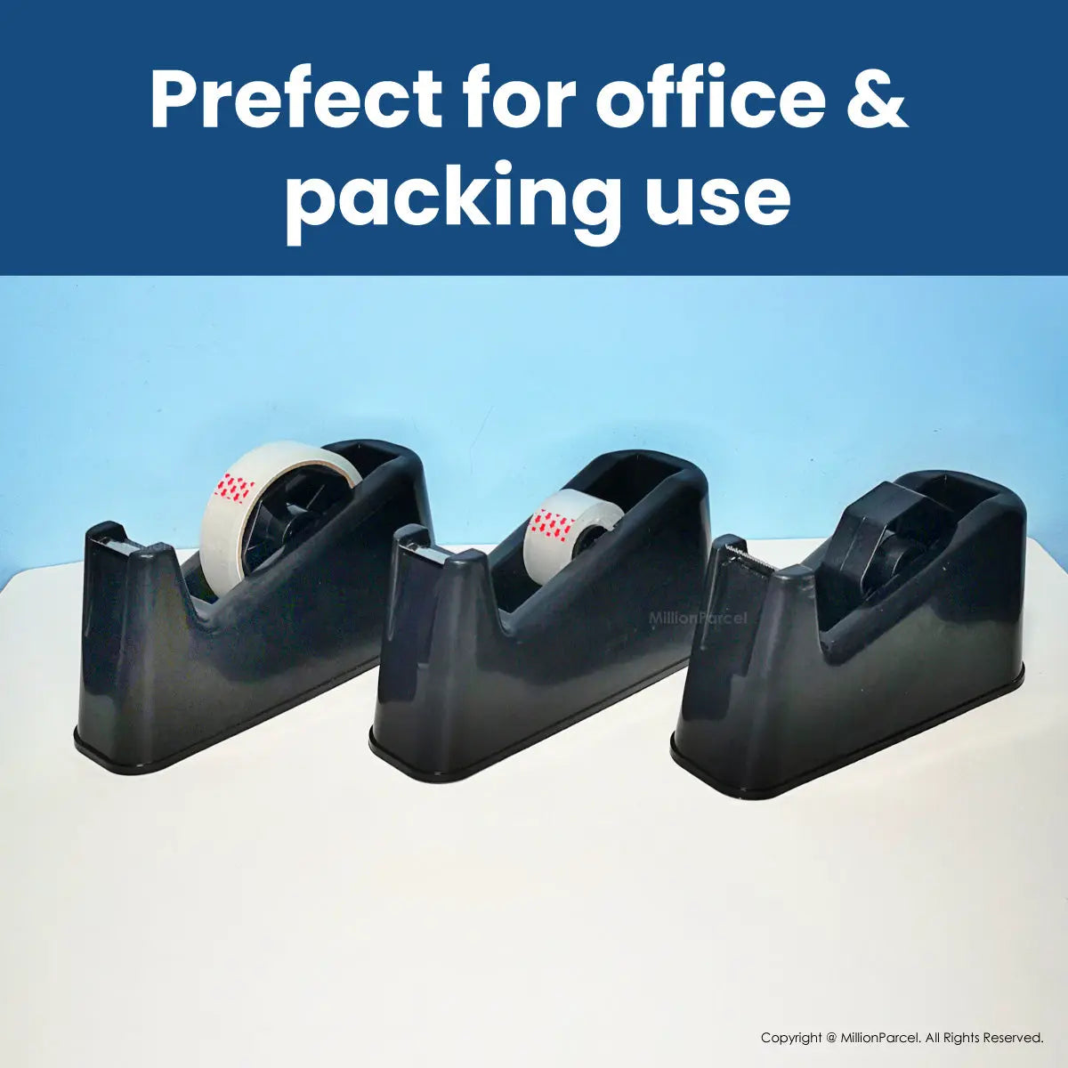 Stationery Tape Dispenser | Prefect for office & packing use - MillionParcel