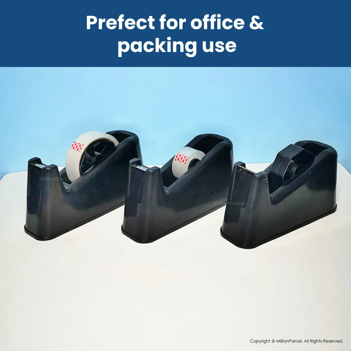 Stationery Tape Dispenser | Prefect for office & packing use - MillionParcel
