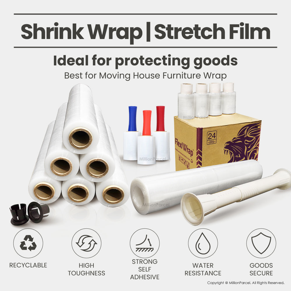Shrink Wrap  | Stretch Film | Best for Moving House Furniture Wrap