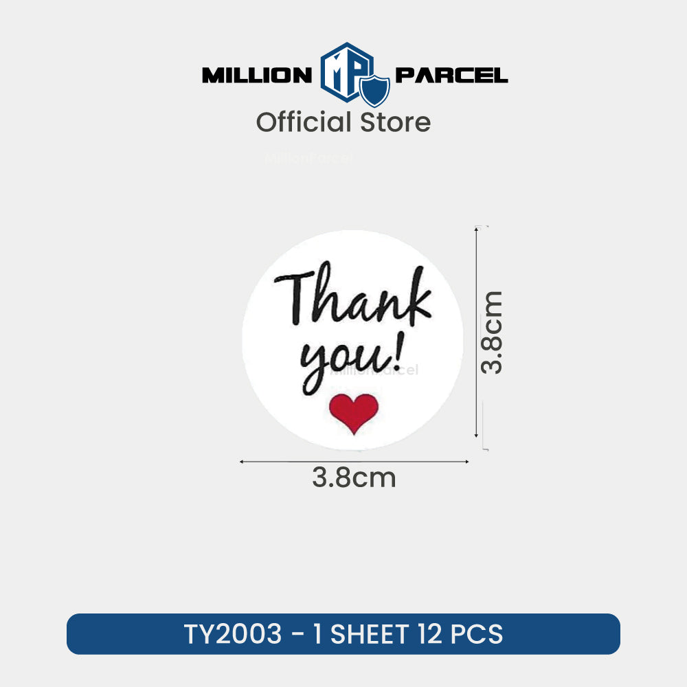 Sticker Label Roll & Sheets | Handmade & Thank you and etc