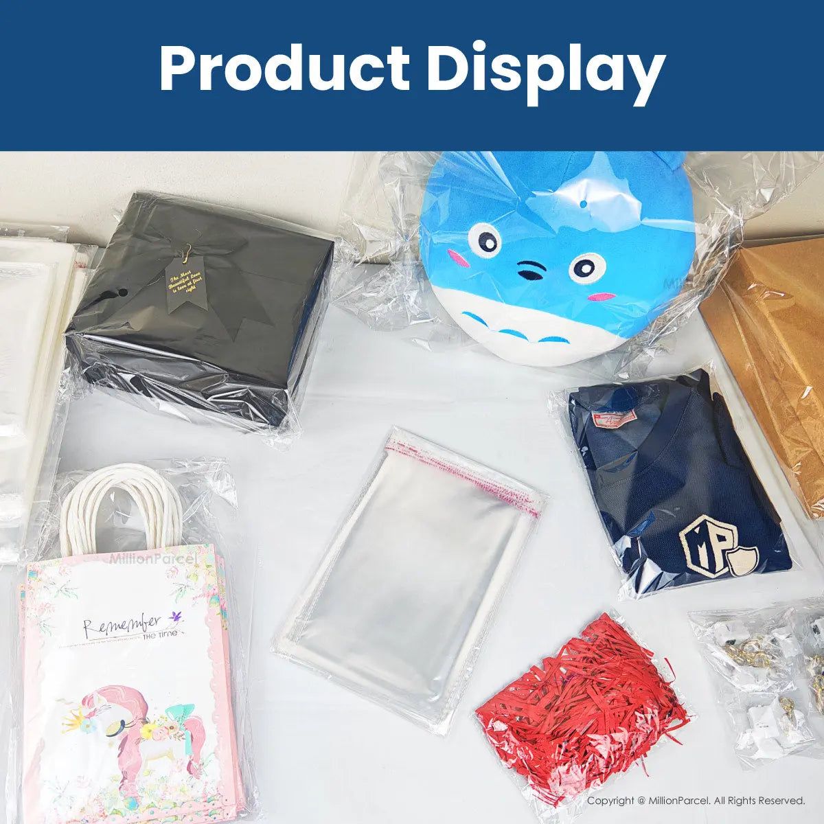 Transparent Self Adhesive OPP Plastic Bag - MillionParcel