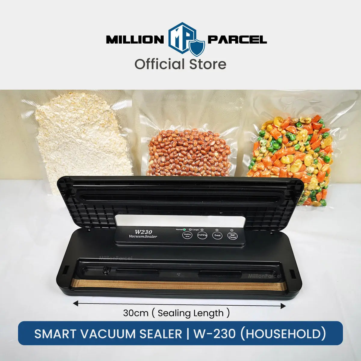 Smart Vacuum Sealer | PW-300A | P-290 | W-230 - MillionParcel