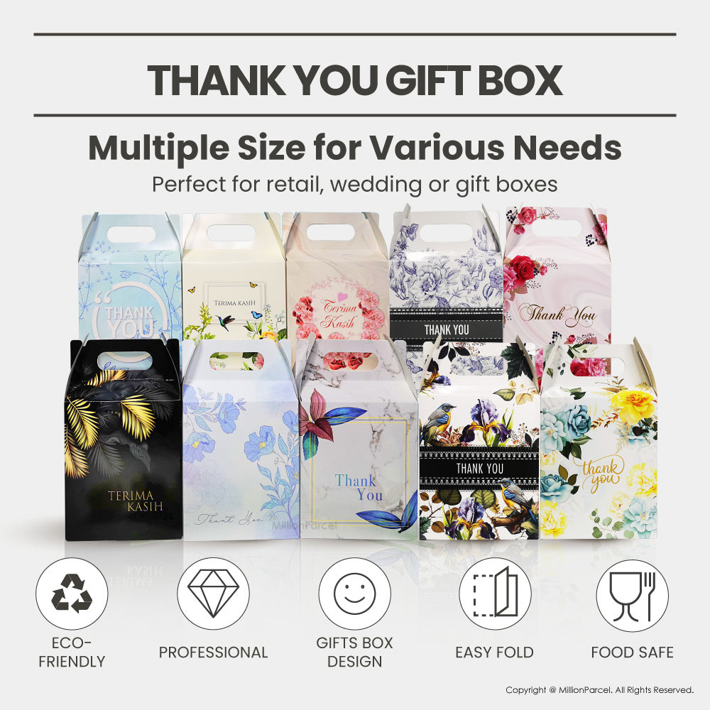 Thank You Gift Box - Eco-Friendly - MillionParcel