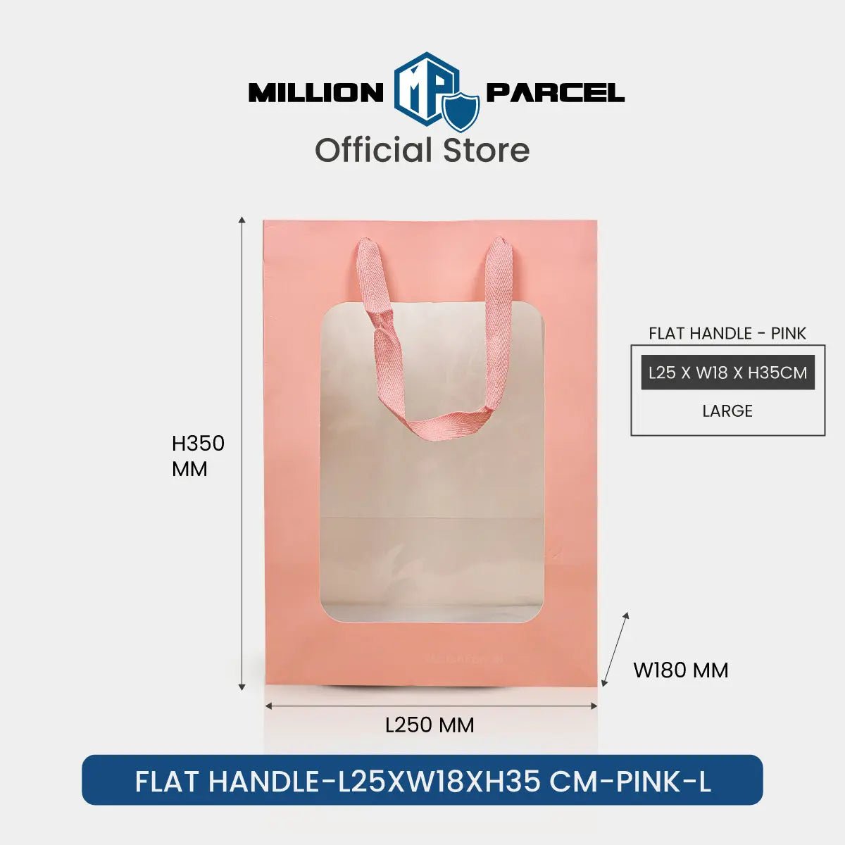 Window Paper Bag Prefect for Valentines Day Birthday