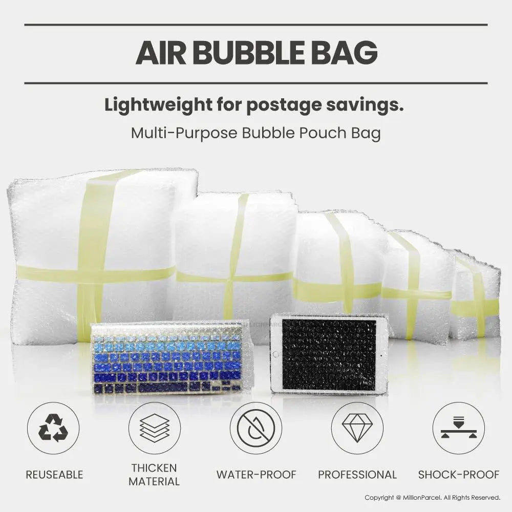 Air Bubble Bag | Bubble Wrap Bag - MillionParcel