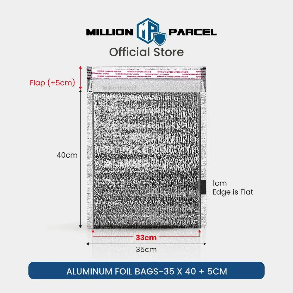 Aluminium Foil Bags | Thermal Bag - MillionParcel