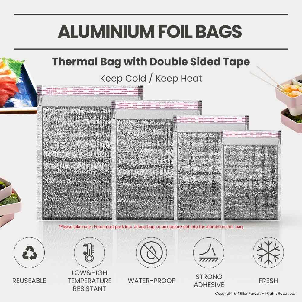 Aluminium Foil Bags | Thermal Bag - MillionParcel