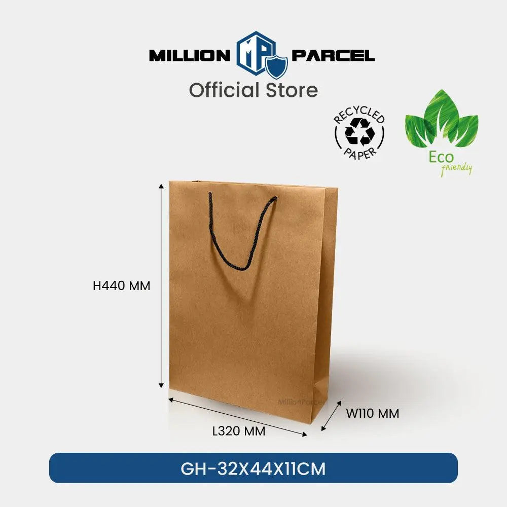 Brown Kraft Paper Bags - MillionParcel