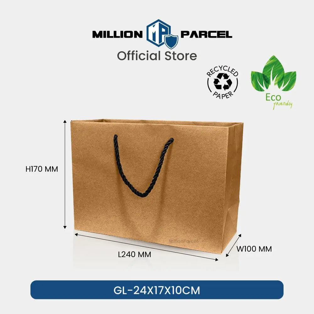 Brown Kraft Paper Bags - MillionParcel