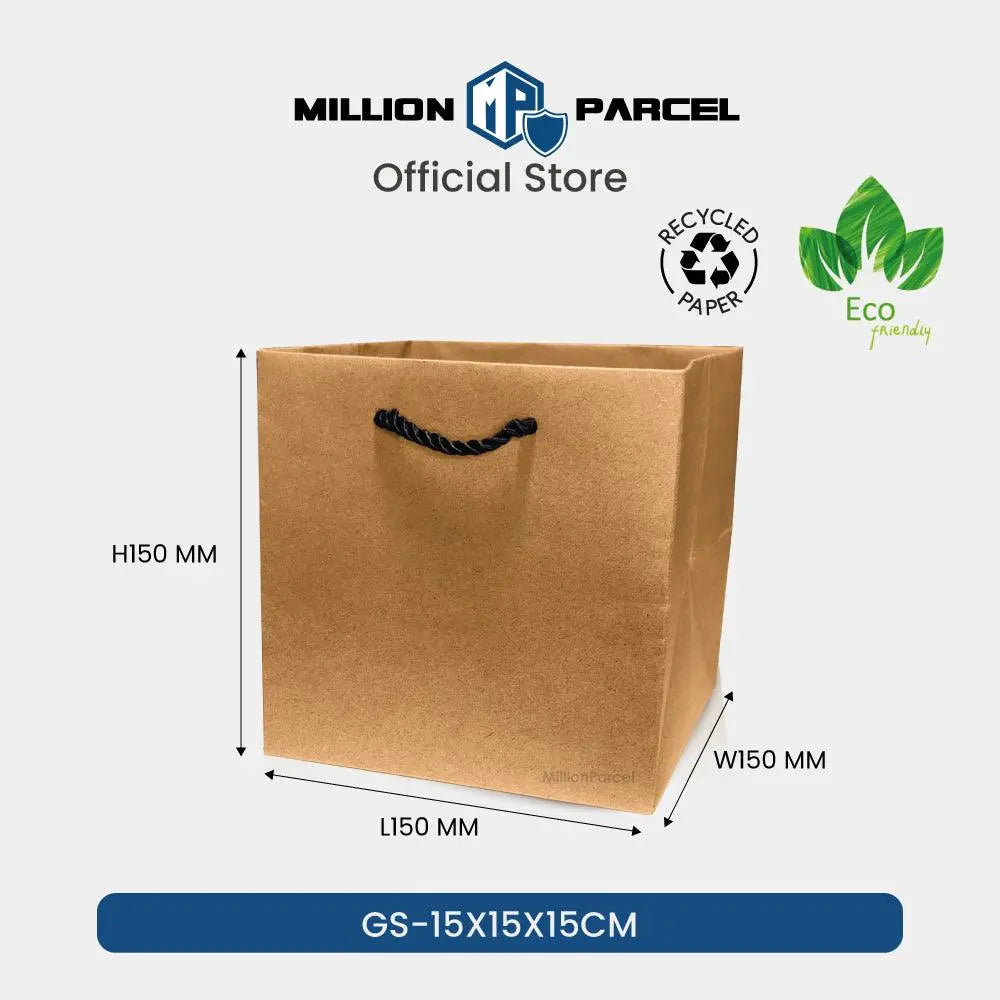 Brown Kraft Paper Bags - MillionParcel