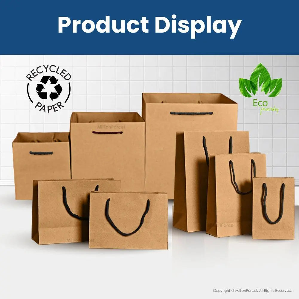 Brown Kraft Paper Bags - MillionParcel