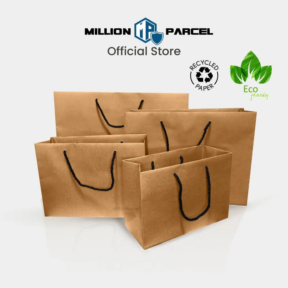 Brown Kraft Paper Bags - MillionParcel