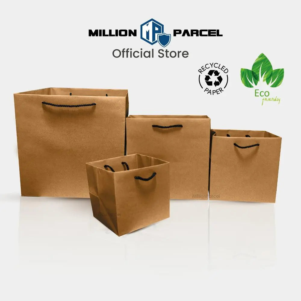 Brown Kraft Paper Bags - MillionParcel