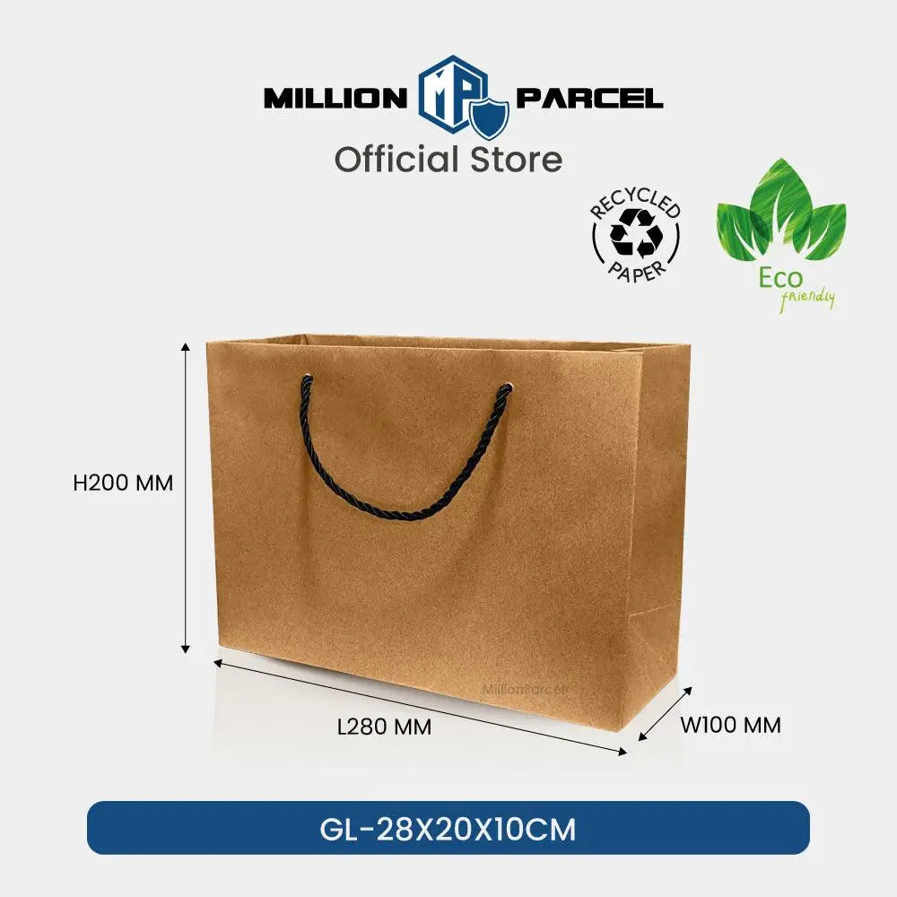 Brown Kraft Paper Bags - MillionParcel