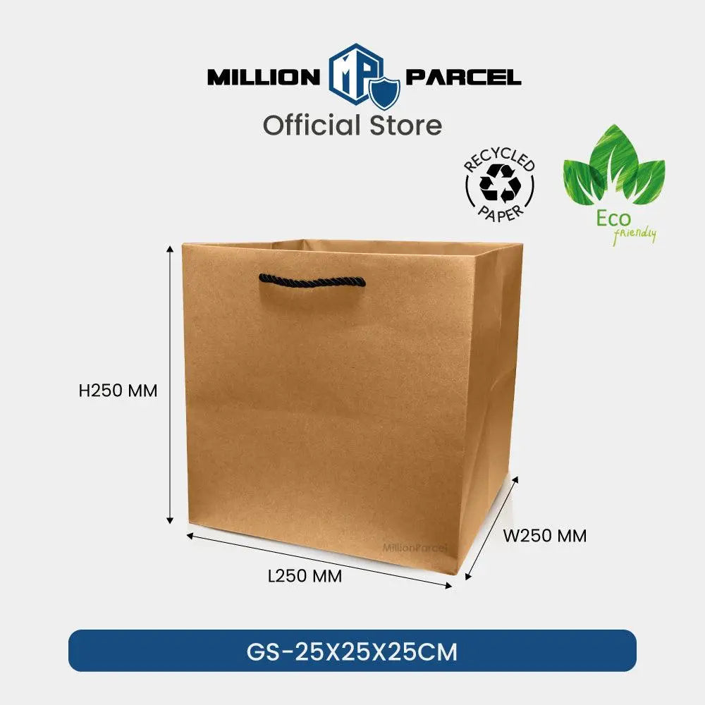 Brown Kraft Paper Bags - MillionParcel