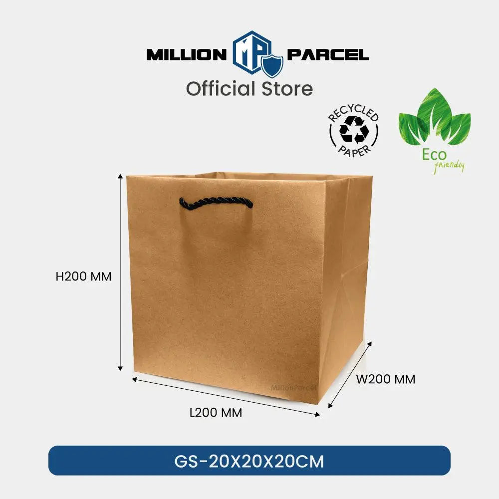 Brown Kraft Paper Bags - MillionParcel