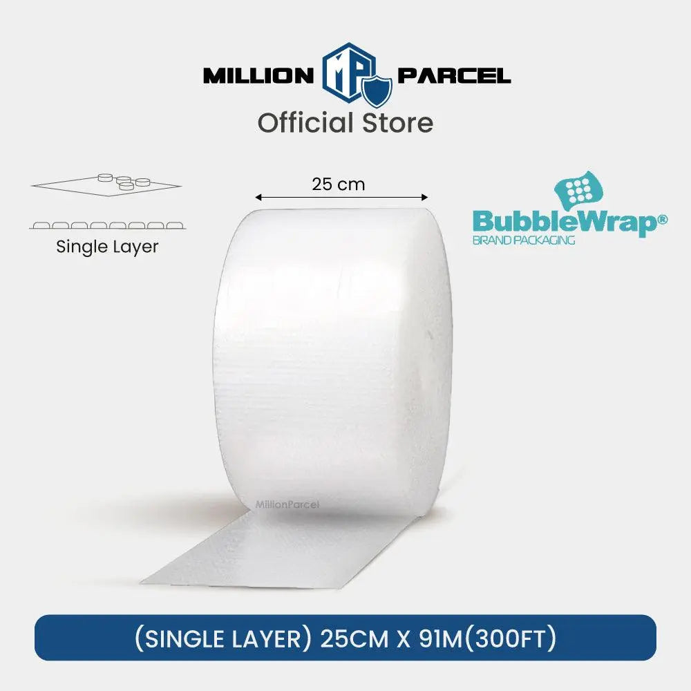 BUBBLE WRAP® Brand Protective Packaging (Big Bubble Roll) - MillionParcel