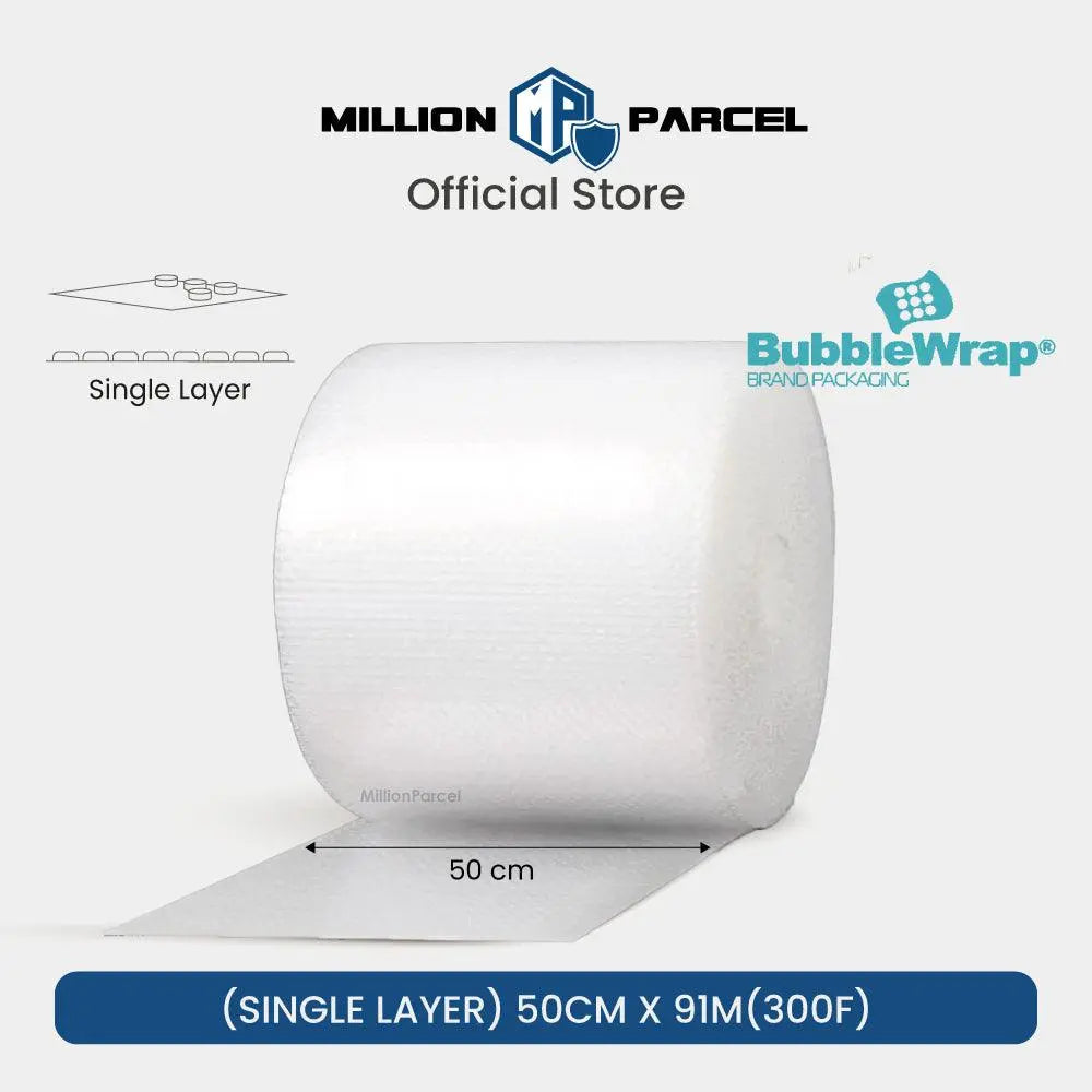 BUBBLE WRAP® Brand Protective Packaging (Big Bubble Roll) - MillionParcel