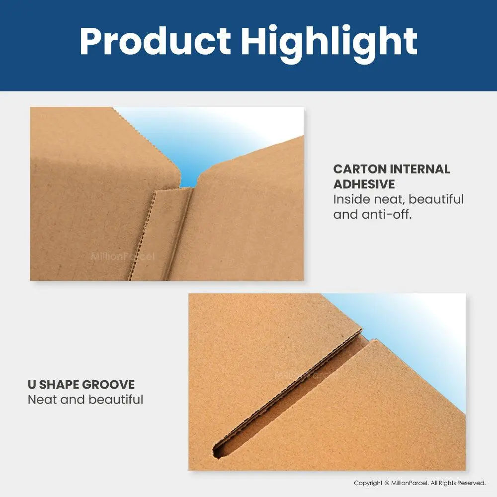 Carton Box - H series | Perfect for Square Size item - MillionParcel