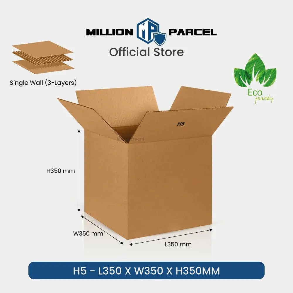 Carton Box - H series | Perfect for Square Size item - MillionParcel