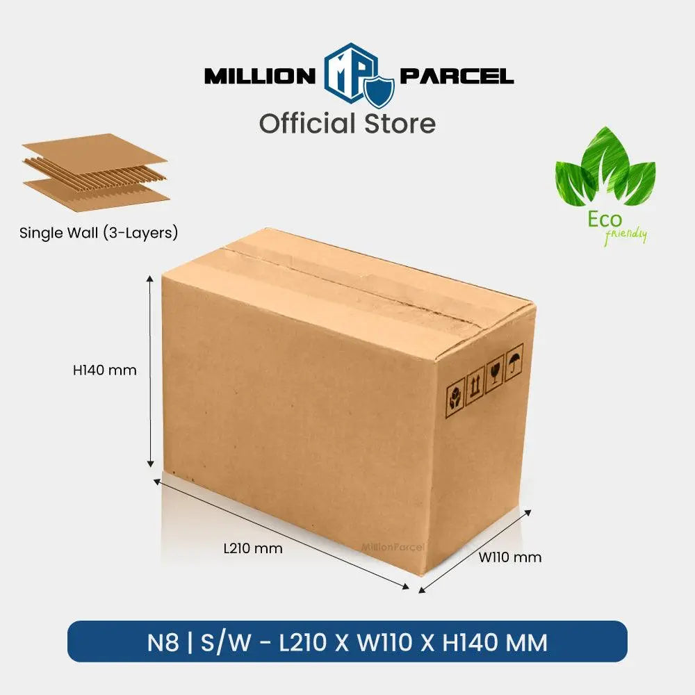 Carton Box - N Series | Most Popular Size in Singapore - MillionParcel