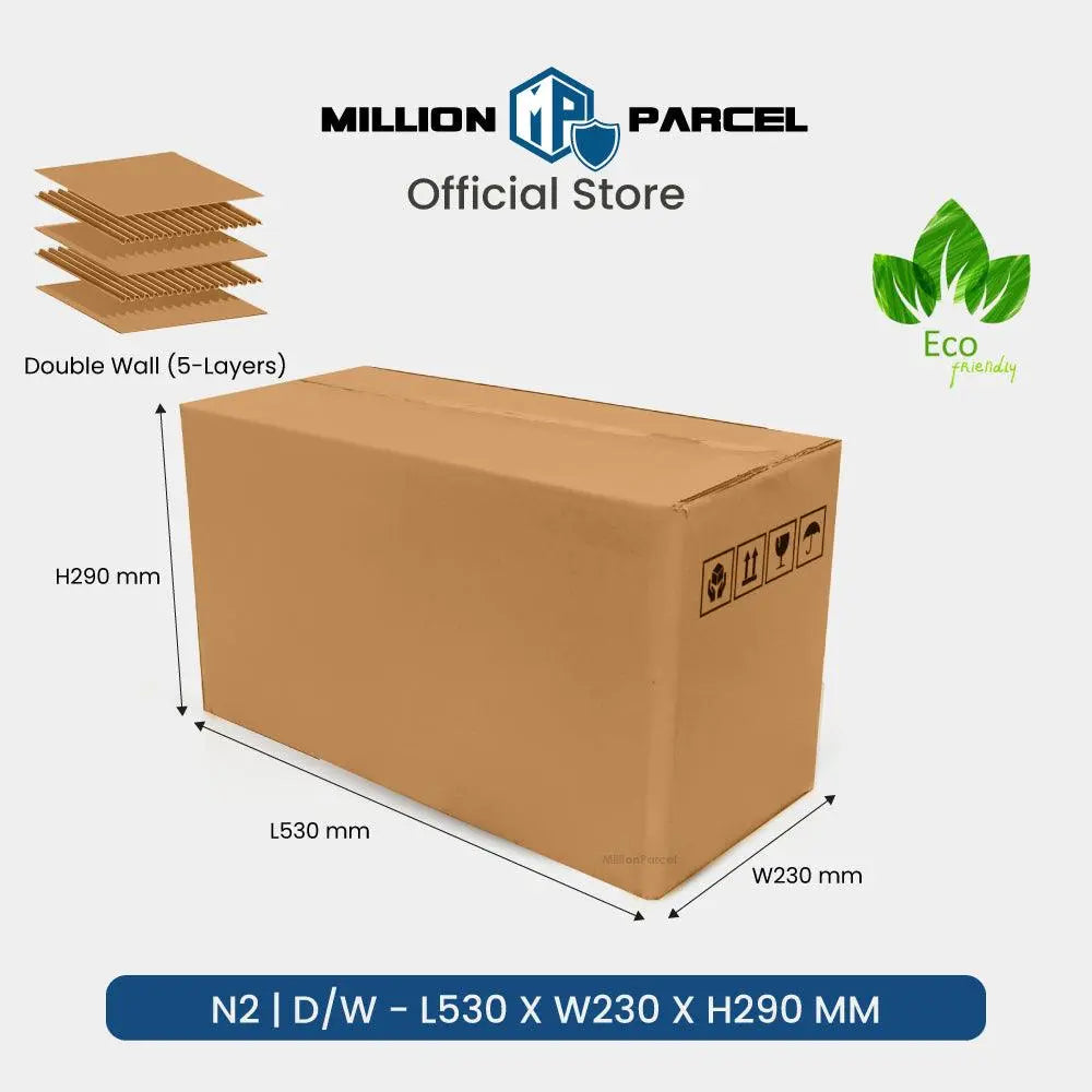 Carton Box - N Series | Most Popular Size in Singapore - MillionParcel