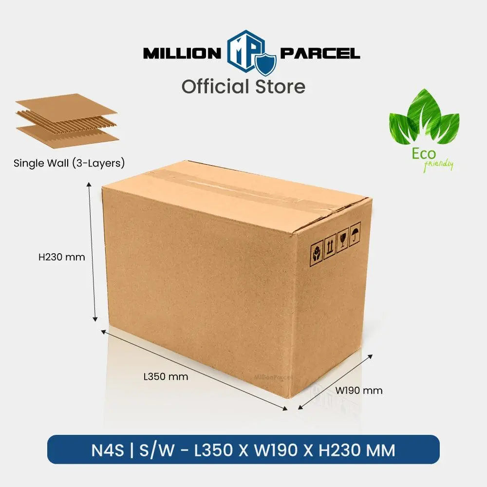 Carton Box - N Series | Most Popular Size in Singapore - MillionParcel