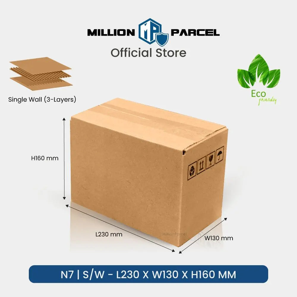 Carton Box - N Series | Most Popular Size in Singapore - MillionParcel