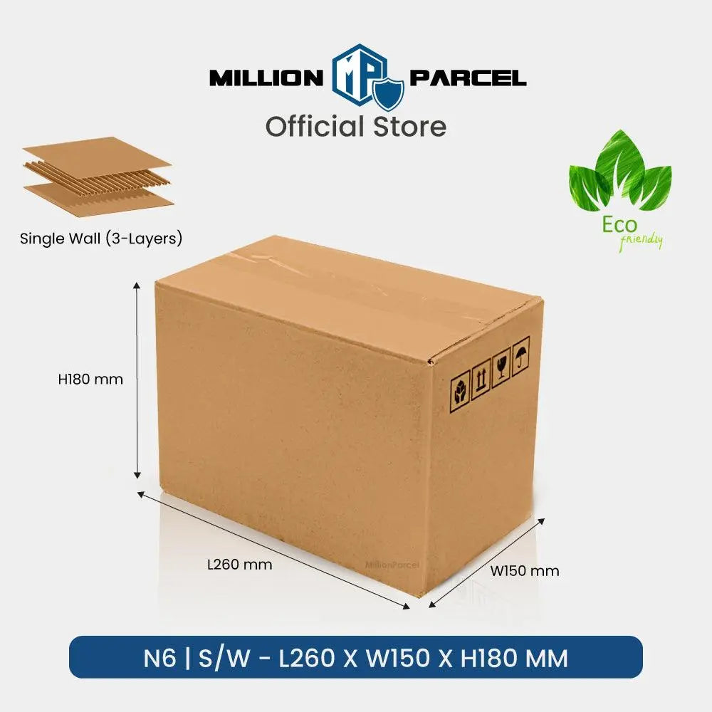 Carton Box - N Series | Most Popular Size in Singapore - MillionParcel