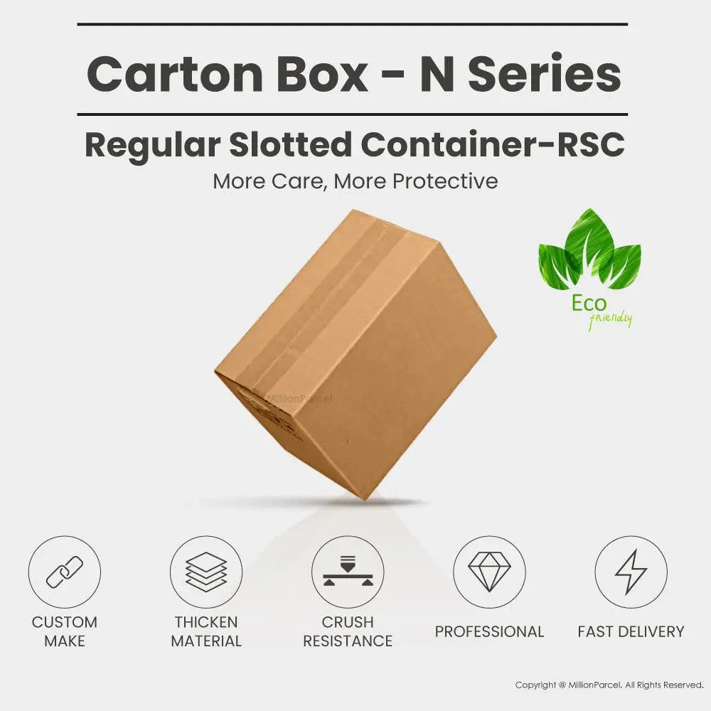 Carton Box - N Series | Most Popular Size in Singapore - MillionParcel