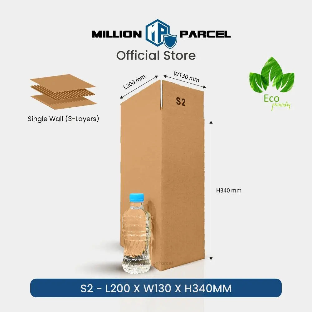 Carton Box - S Series | Prefect for Shoes Packing - MillionParcel