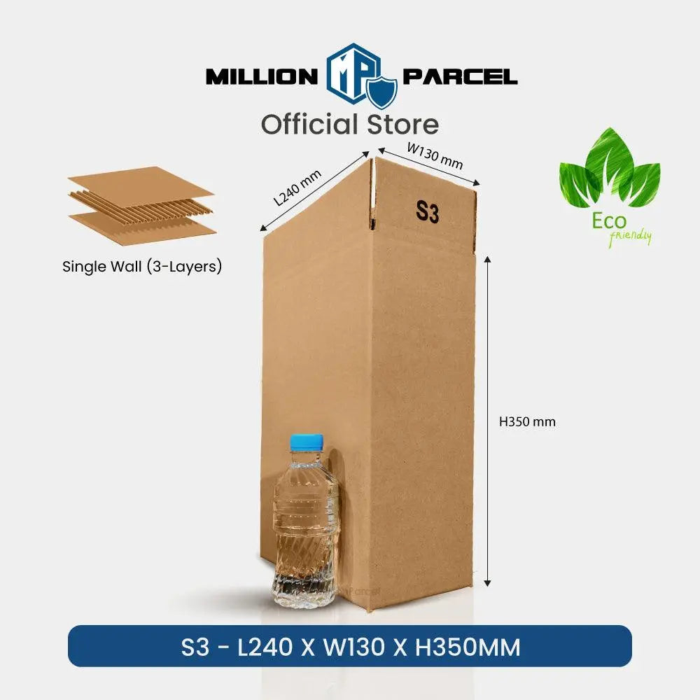 Carton Box - S Series | Prefect for Shoes Packing - MillionParcel