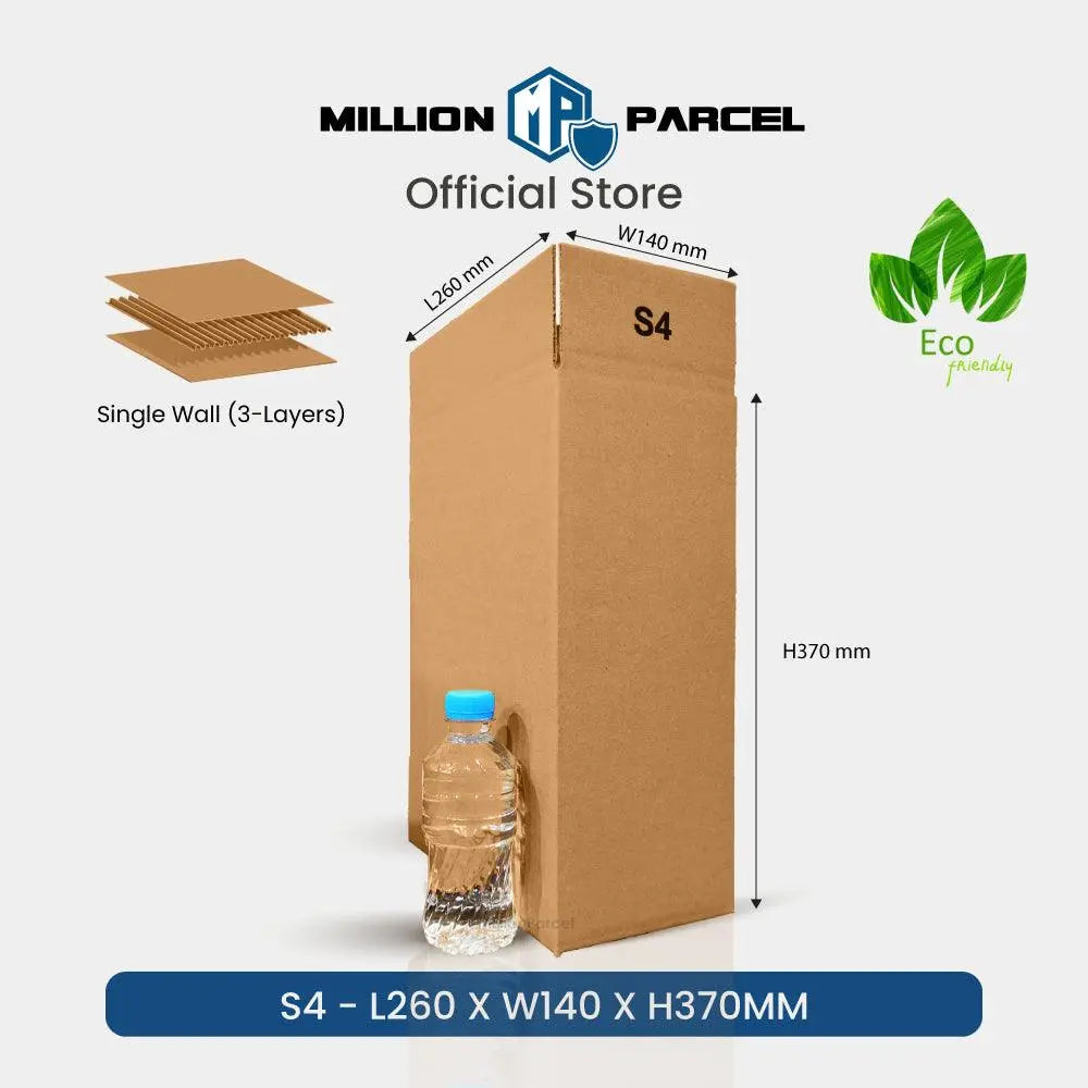 Carton Box - S Series | Prefect for Shoes Packing - MillionParcel