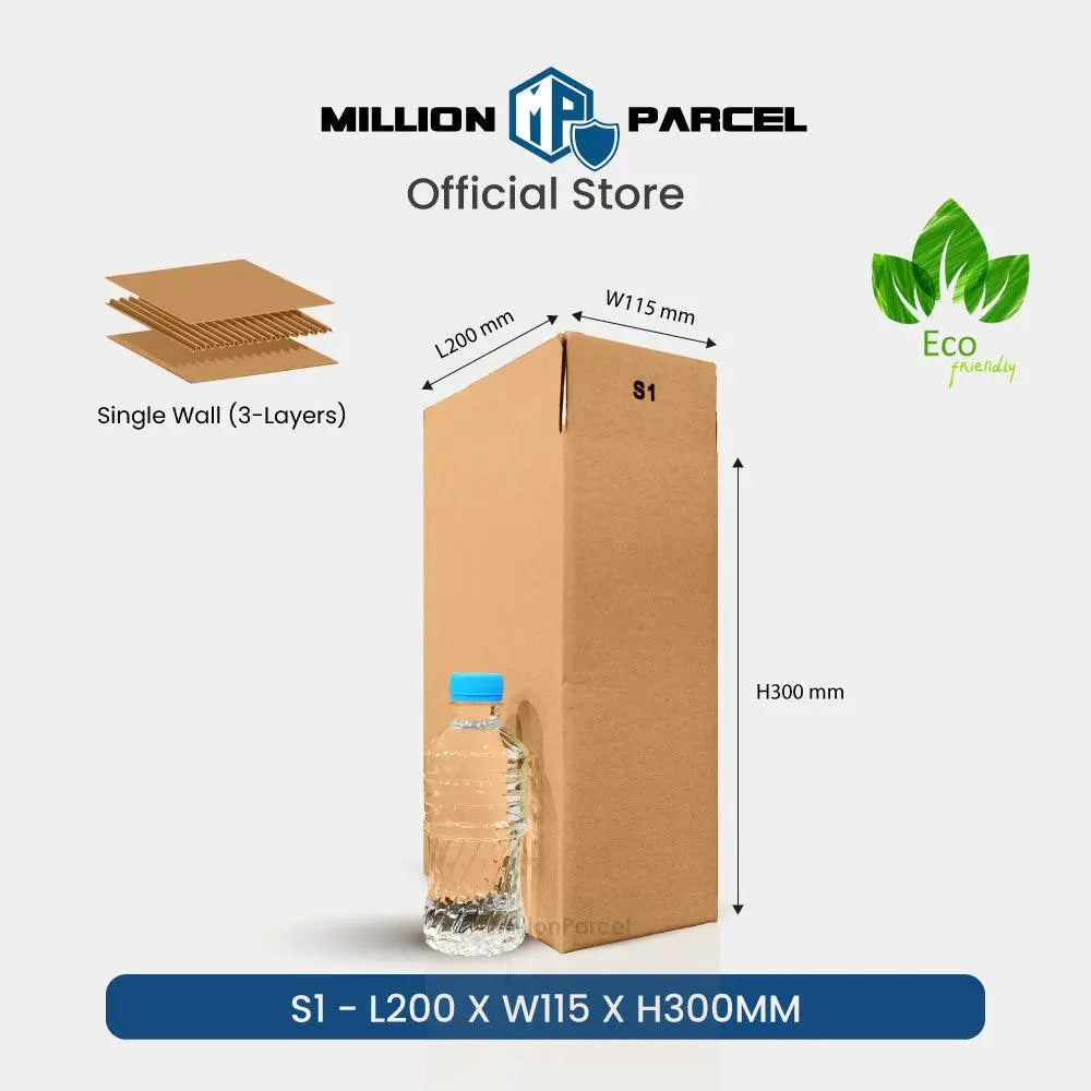 Carton Box - S Series | Prefect for Shoes Packing - MillionParcel