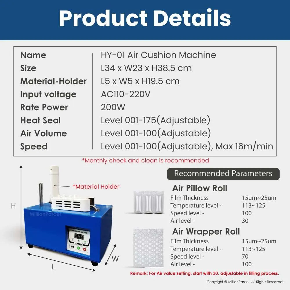 Electric Inflatable Air Machine (Pump with Automatic Seal) - MillionParcel